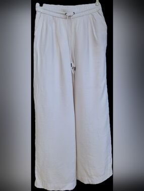 a new day Cream Wide-Leg Drawstring Pant